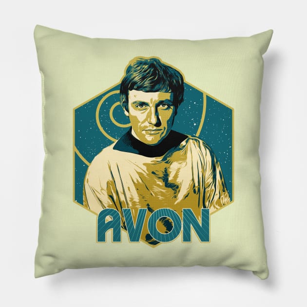 Avon calling Pillow by BeyondGraphic