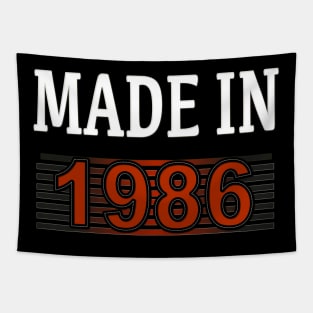 Made in 1986 Tapestry