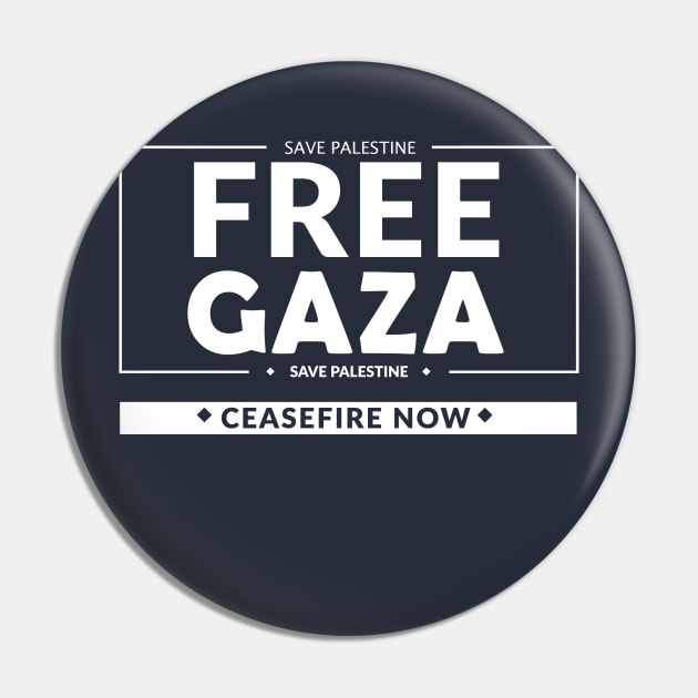 Free Gaza Pin by IKAT