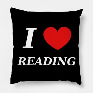 I Love Reading Pillow