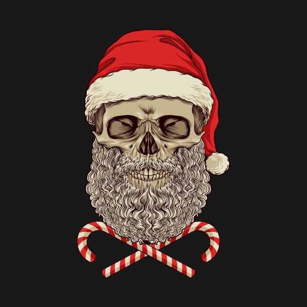 skull santa by krisnaokky