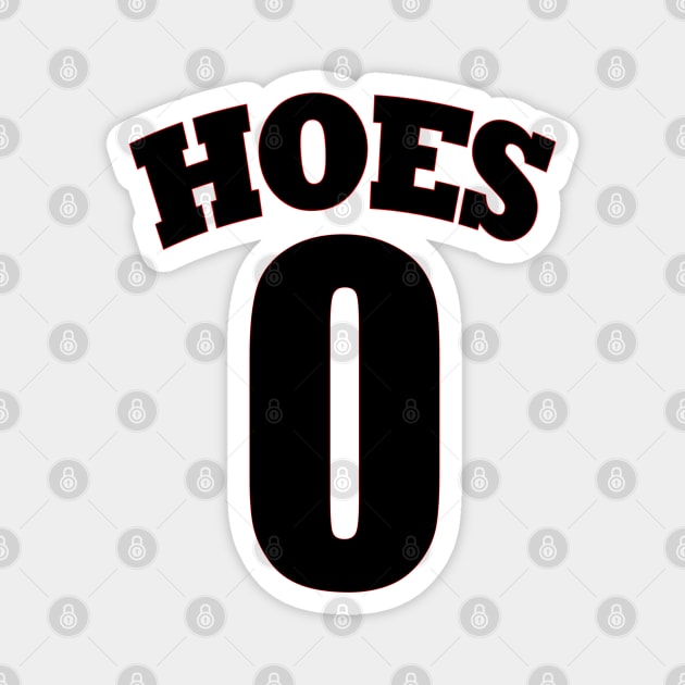 Zero Hoes Magnet by Wild Heart Apparel