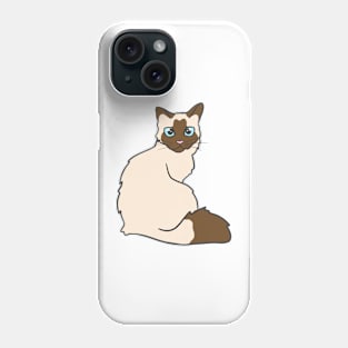 Radiant Ragdoll Phone Case