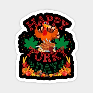 Happy Turky  Day Magnet