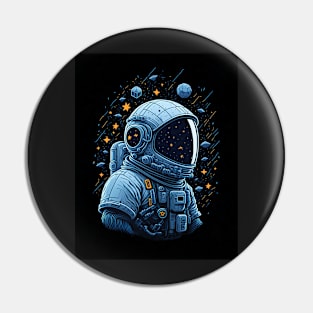 Space Travel Pin