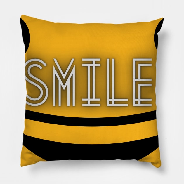 Smile Pillow by Kidrock96