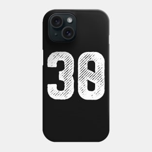 Rough Number 30 Phone Case