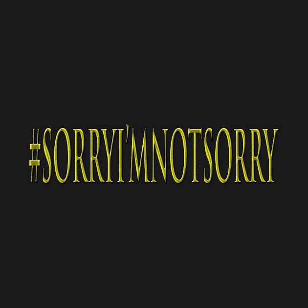 HASHTAGSORRYIMNOTSORRY by Rude