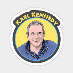 Karl Kennedy Portrait Magnet