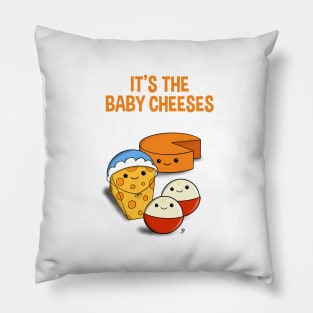 It's the Baby Cheeses - Christmas card Pillow