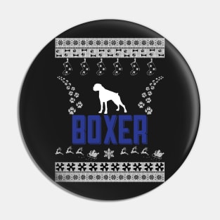 Merry Christmas BOXER Pin