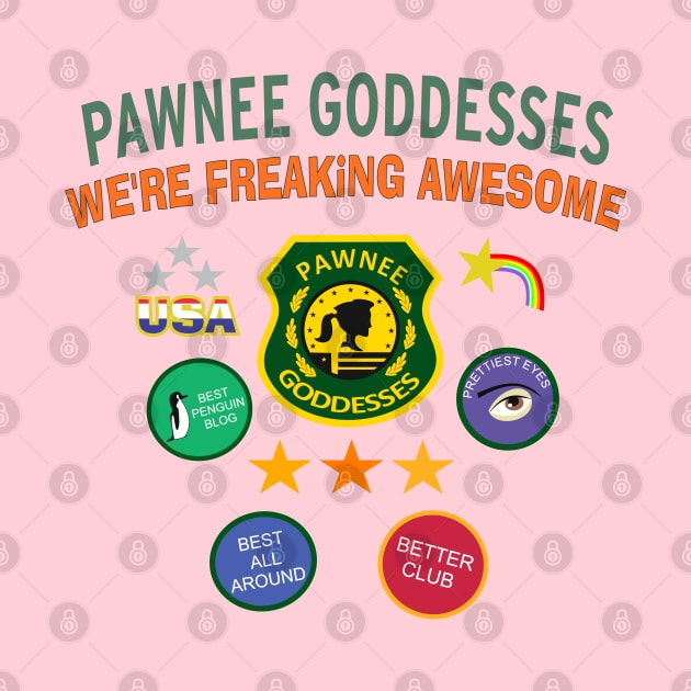 Pawnee goddesses by Brunaesmanhott0