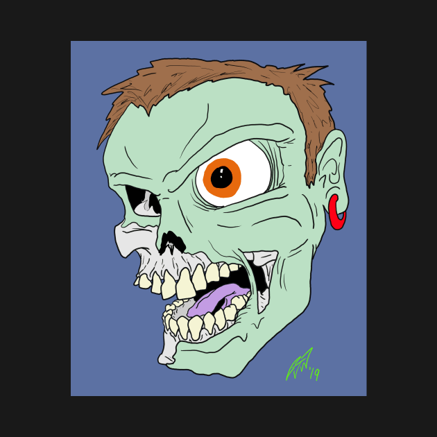 Zombie Face! by Corey Has Issues