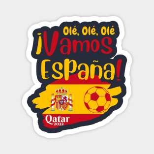 Spain Qatar World Cup 2022 Magnet