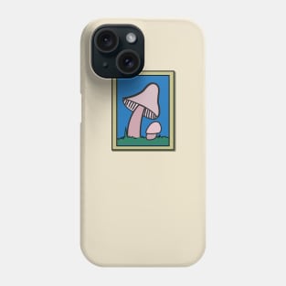 framed mushrooms Phone Case