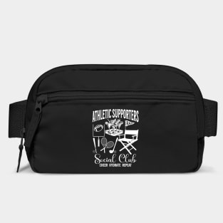 Athletic Supporters Social Club funny pun design for sports fans Bag