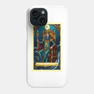 The Emperor Card From the Light Mermaid Tarot Deck. Phone Case