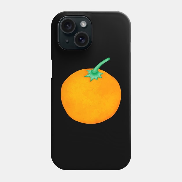 Orange ART Phone Case by Aisiiyan