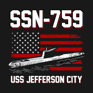 SSN-759 USS Jefferson City T-Shirt T-Shirt