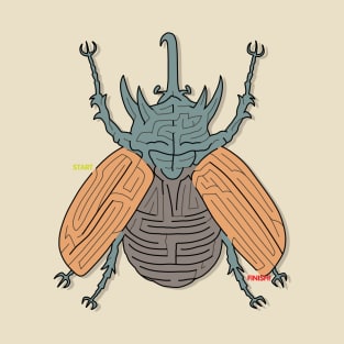 A-Maze-ing Beetle T-Shirt