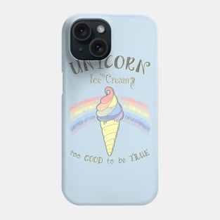 Unicorn Ice Cream Phone Case