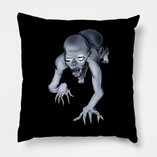 Ghoul Crawling on Ground Pillow
