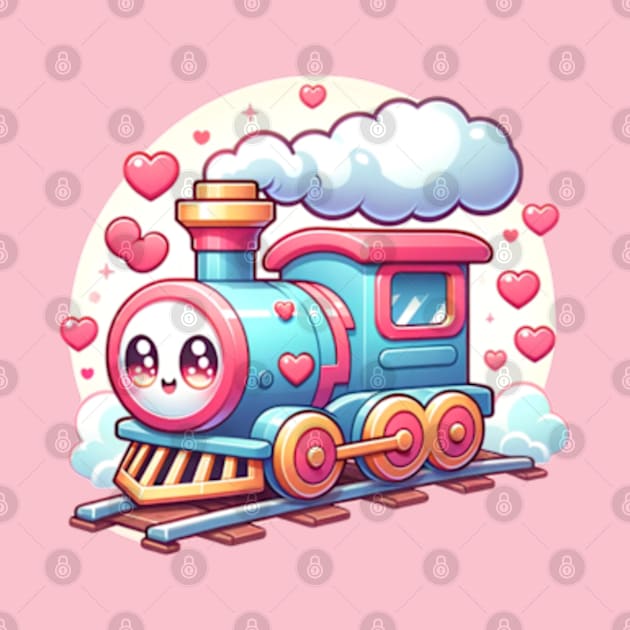 Train Valentines by Cun-Tees!