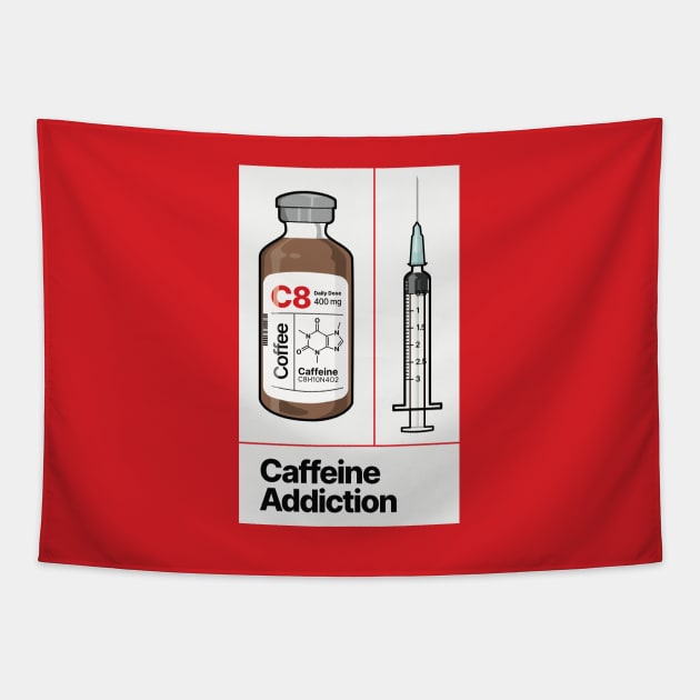 Caffeine Addiction Tapestry by Hixon House