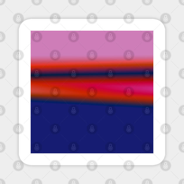 pink red blue texture Magnet by creatilory