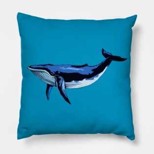 Save the Blue Whale Pillow