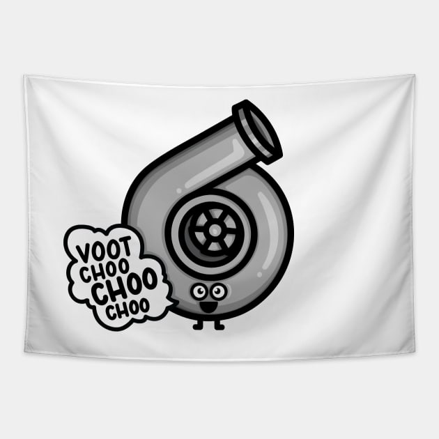 What does the turbo say? Tapestry by hoddynoddy