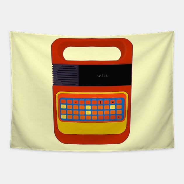 My Favorite Childhood Gadget at the 70s and 80s Tapestry by DiegoCarvalho