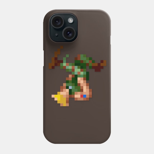 Guile low-res pixelart Phone Case by JinnPixel