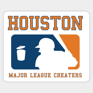 Houston ASTERISKS Cheating Baseball T-Shirt - Houston Asterisks - Sticker
