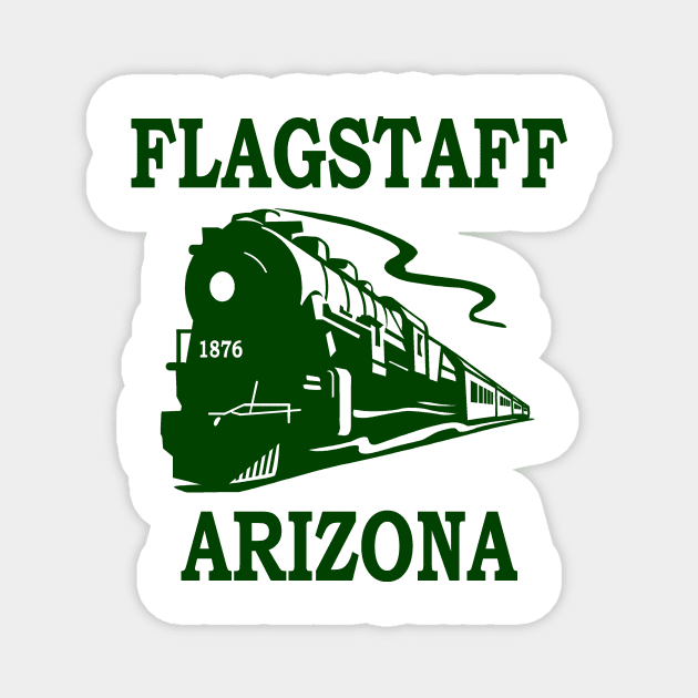 Flagstaff Arizona Magnet by WeMakeHistory