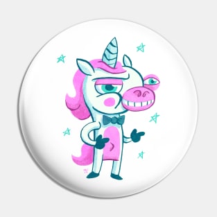 Smug Unicorn Pin