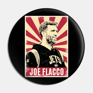 Retro Vintage Joe Flacco Pin