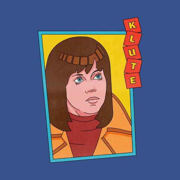 Jane Fonda - Klute by BryanWestArt