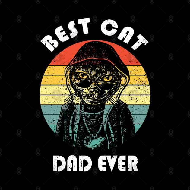 Best Cat Dad Ever Father Gift by Jason Smith