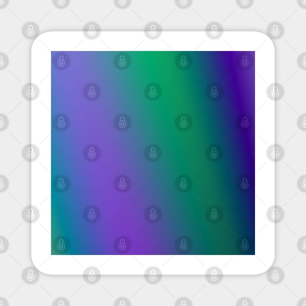 blue green purple texture art Magnet by creatilory