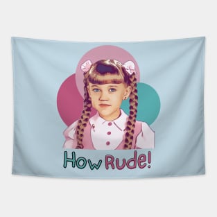 Retro How Rude 90s sitcom Tapestry