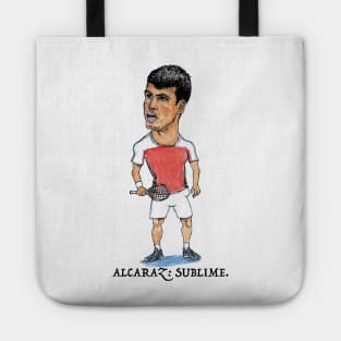 Carlos Alcaraz Pro tennis player Tote