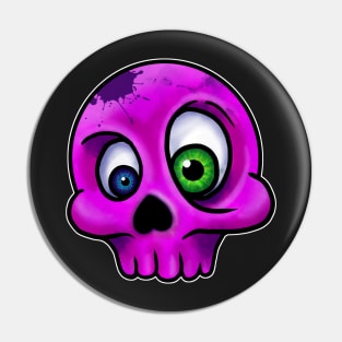 Skullie The Skull Pin