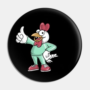 Mr Chicken Pin