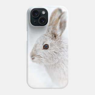 Snow Shoe Hare Phone Case