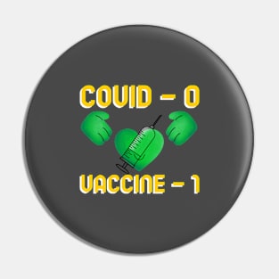 Fight Coronavirus and Covid 19 - Get Vaccinated! Pin