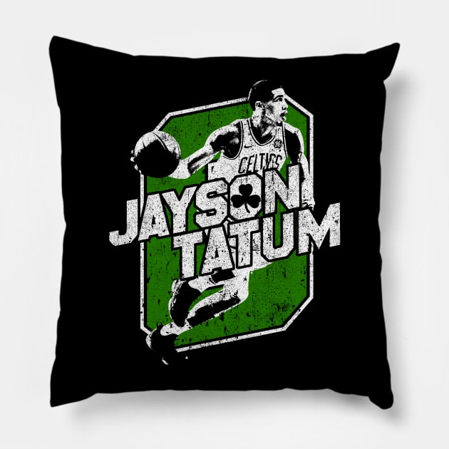 Jayson Tatum Pillow by huckblade