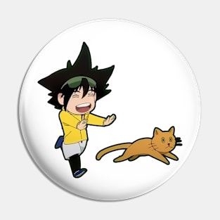 Cat to the Chase Pin