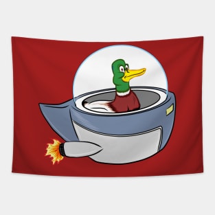 Space Duck Tapestry