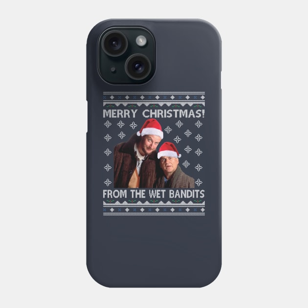 Merry Christmas From The Wet Bandits Home Alone Phone Case by Nova5